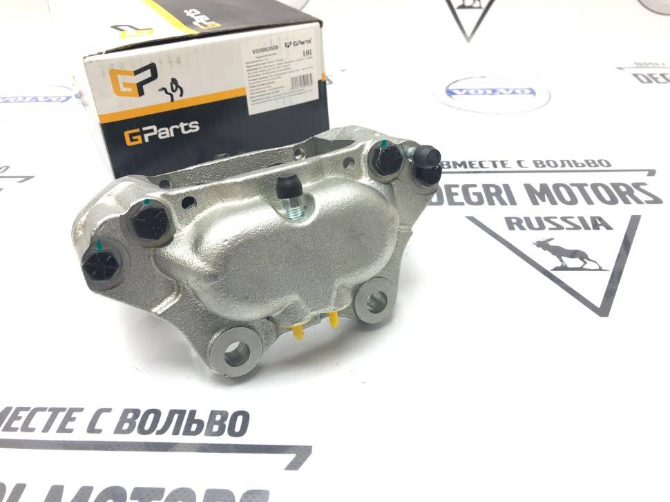Суппорт тормозной передний левый VOLVO 240, 260 L Girling \\ вентилируемый диск \\ GP-German Parts VO5002028