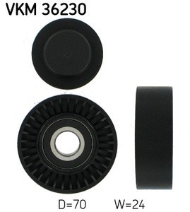 Ролик натяжителя ремня агрегатов Вольво \\ D5244Txx \\ SKF VKM 36230