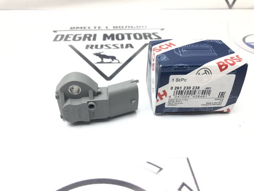 Датчик давления и температуры Volvo S60, S80, XC70, XC90 \\ BOSCH 0 261 230 238