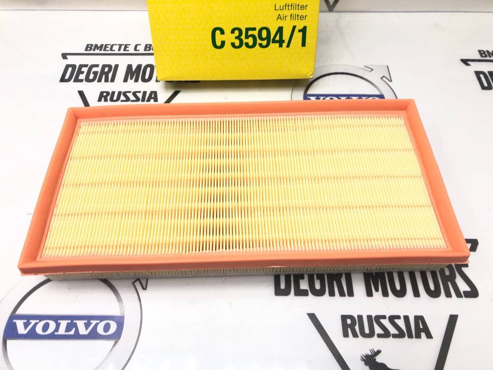Фильтр воздушный VOLVO S40 V40 \\ 4CYL TURBO \\ MANN C35941