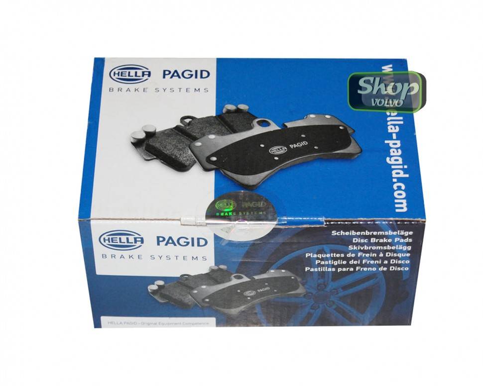 Тормозные колодки передние VOLVO S40 II, V50, С30 \\ 16.5&quot; дюймов \\ HELLA-PAGID 8DB 355 012-281