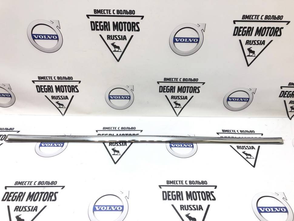 Молдинг двери передней правой (нижний хром) Вольво S80 II, S80L \\ VOLVO Original 30766946