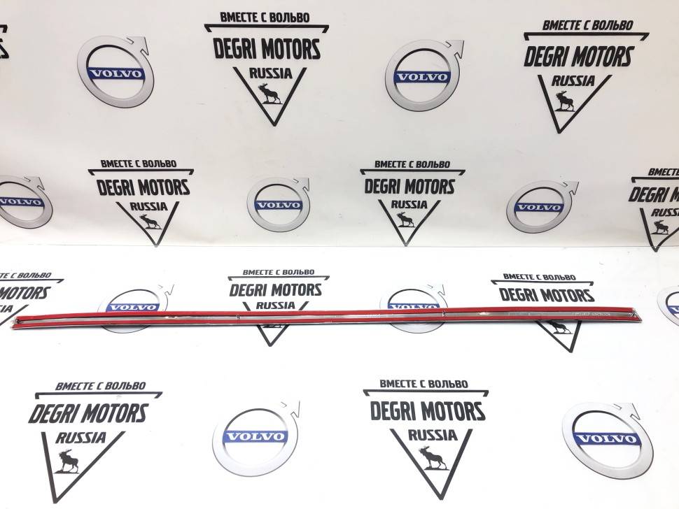 Молдинг двери передней правой (нижний хром) Вольво S80 II, S80L \\ VOLVO Original 30766946