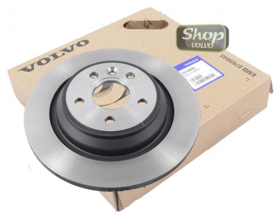 Диск тормозной задний, механический ручник VOLVO S80 II, XC70 II \\ VOLVO Original 31471832
