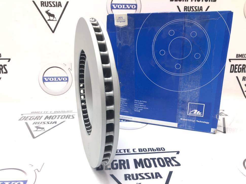 Тормозной диск Volvo 850, 900, C70, S70, V70, S90, V90, V70XC \\ ATE 24.0126-0102.1
