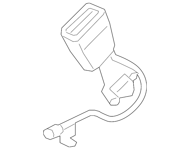 Belt catch \\ VOLVO Original 31462805