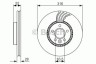 Тормозной диск передний 16.5'' VOLVO S60 II, S80 II, XC70 II \\ 316мм \\ BOSCH 0 986 479 620