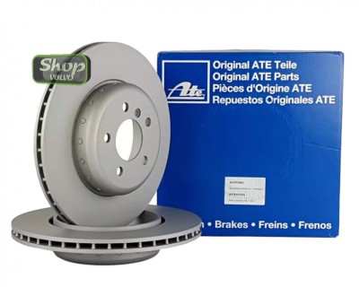 Диск тормозной передний Вольво XC90 II, XC60 II, S90 II, S60 III, XC40 \\ 18" дюймов \\ ATE 24.0130-0243.1