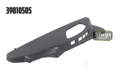 Боковая крышка переднего левого сиденья серая Вольво Volvo S60 II, V60, S60CC, V60CC, S80 II, V70 III, XC70 II, XC60 \\ под электроуправление \\ VOLVO Original 39810505