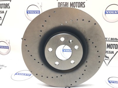 Диск тормозной передний, спорт Вольво XC90 II, XC60 II \\ 18" дюймов 345 мм \\ GParts