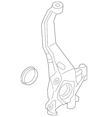 Цапфа передняя левая VOLVO XC60, XC90, V90CC \\ VOLVO 31476878