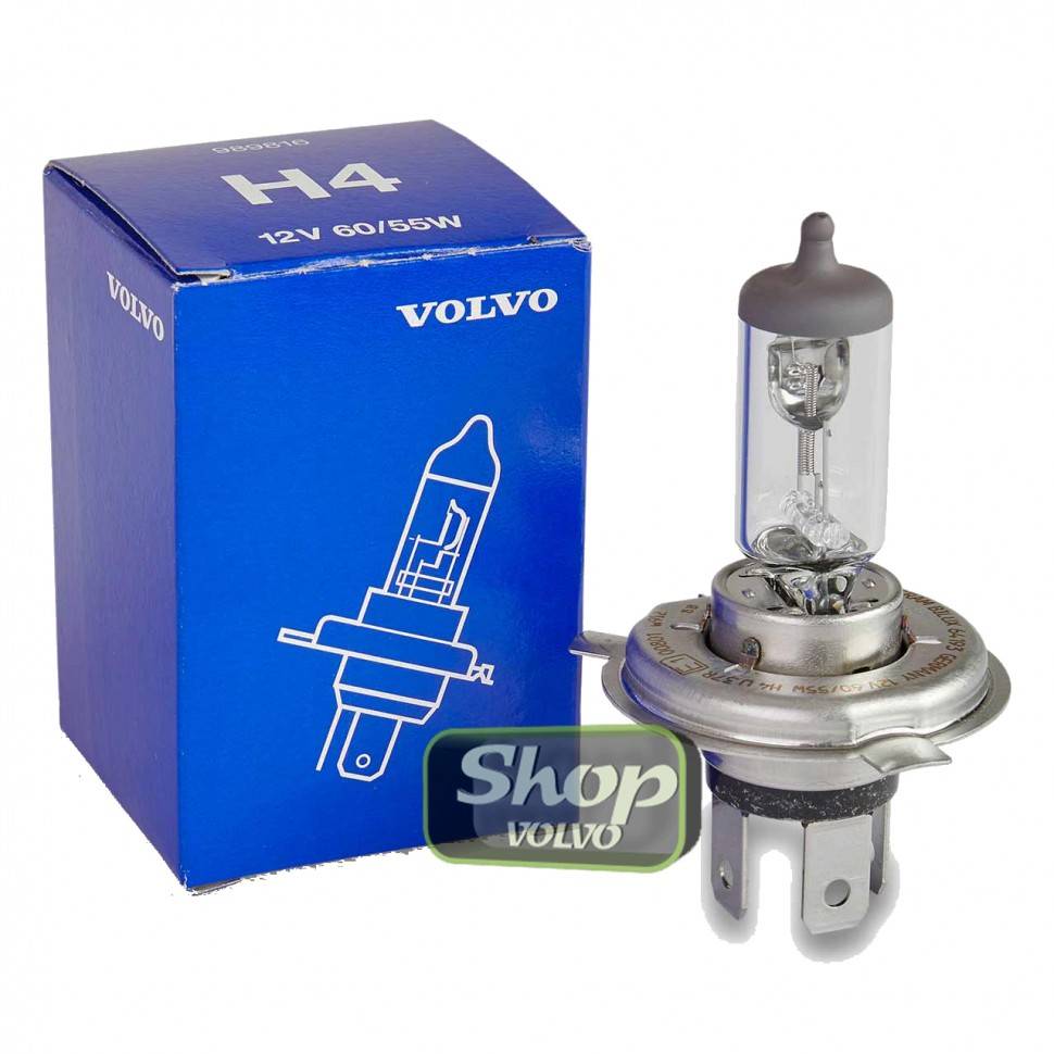 Лампа галогеновая Н4 60/55 Вт \\ VOLVO Original 989816