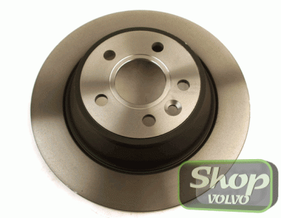Диск тормозной задний, электрический ручник VOLVO S60 II, S80 II, XC70 II \\ сплошной \\ VOLVO (Original) 31471746