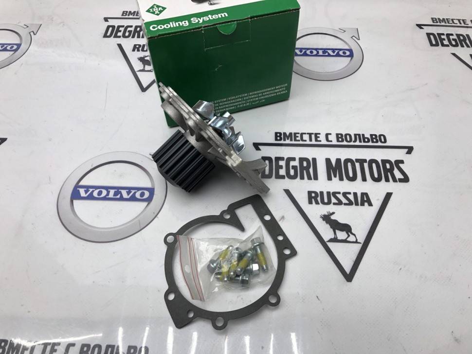 Помпа системы охлаждения ​Volvo S60CC, S60 II, V60, S80 II, S90 II, V90 II, V40 II, V40CC, V60 II, V60CC, V70 III, XC70 II, V90CC, XC40, XC60 II, XC60, XC90 II \\ INA 538 0808 10