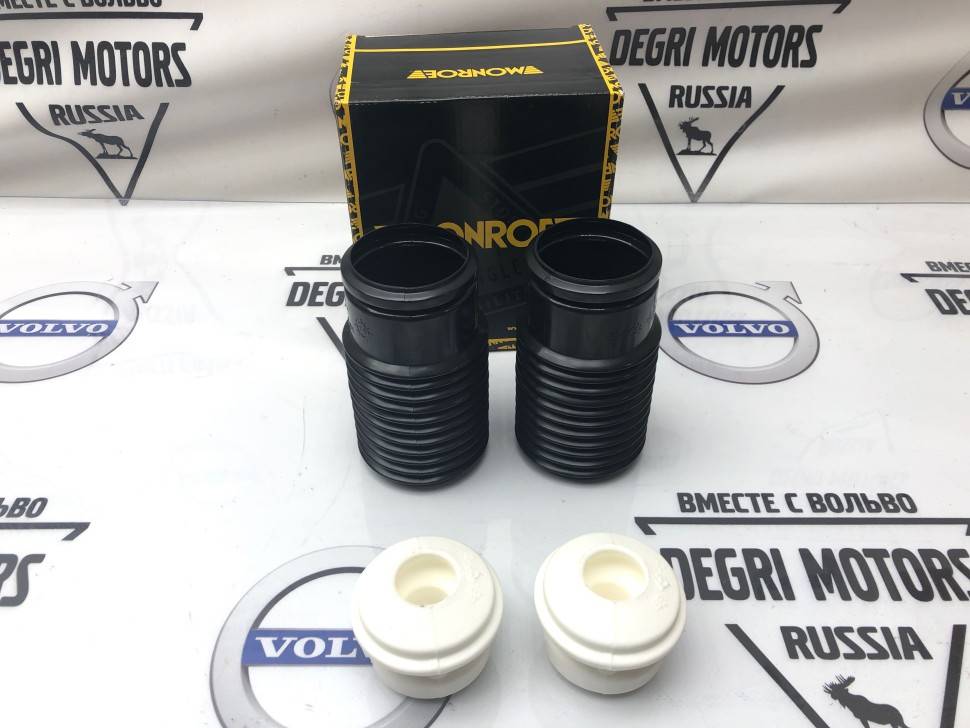 К-кт пыльников и отбойников переднего амортизатора Вольво S60, S80 \\ Monroe PK004