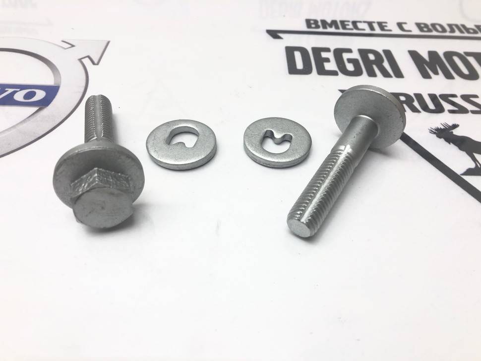 Болт эксцентрик заднего развального рычага + шайба \\ VOLVO S60, S80, V70 II, XC70 \\ RUEI RU93168