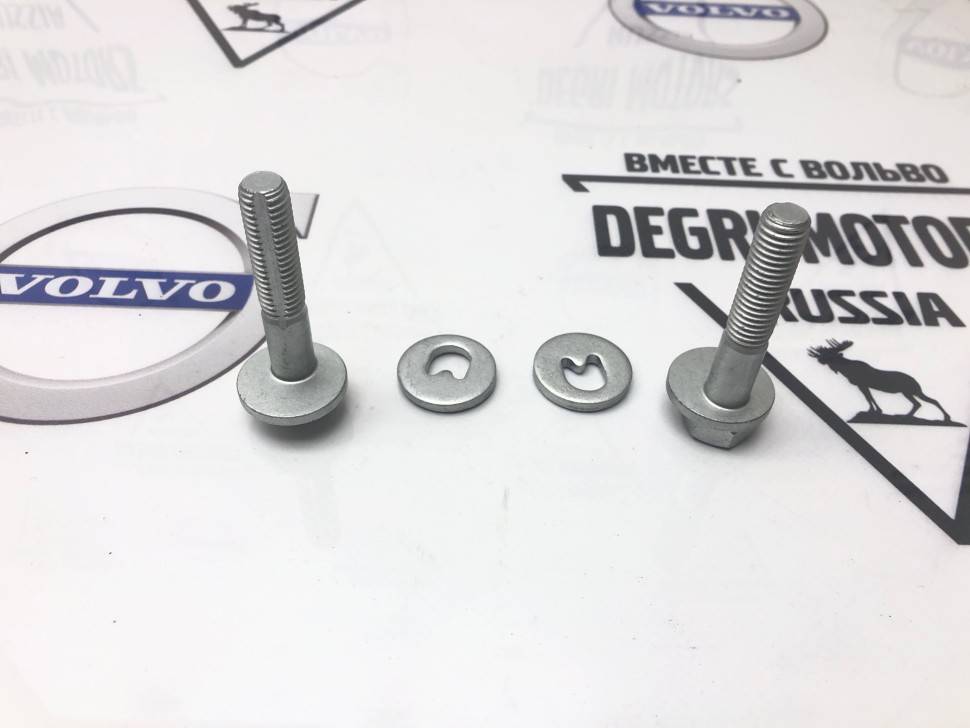 Болт эксцентрик заднего развального рычага + шайба \\ VOLVO S60, S80, V70 II, XC70 \\ RUEI RU93168