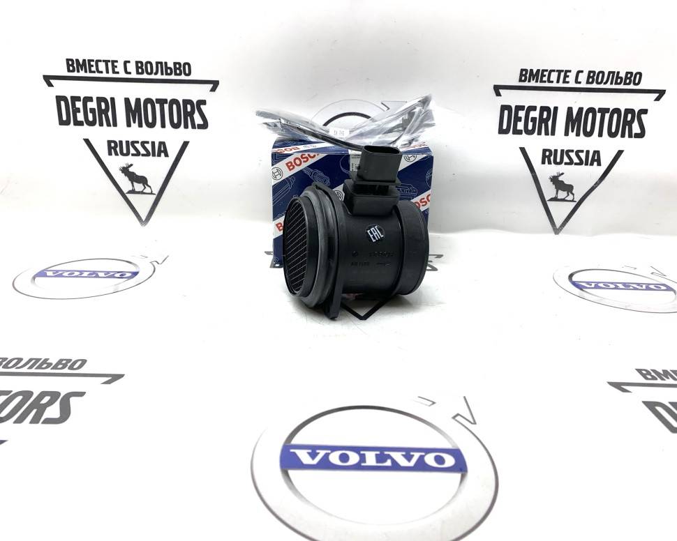 Датчик массового расхода воздуха Вольво D5244T18, D5244T4, D5244T5 \\ BOSCH 0 281 006 184
