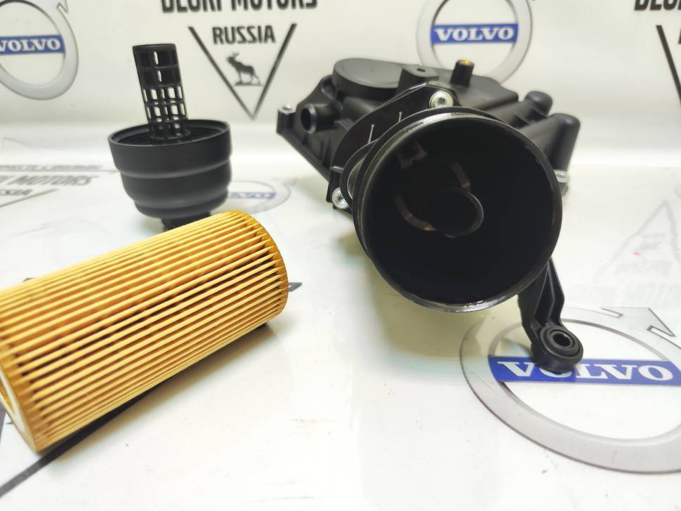 Корпус масляного фильтра в сборе для Вольво S40 II, S60 II, S80 II, XC70 II, XC60 \\ DSL \\ SW Parts SW30757730
