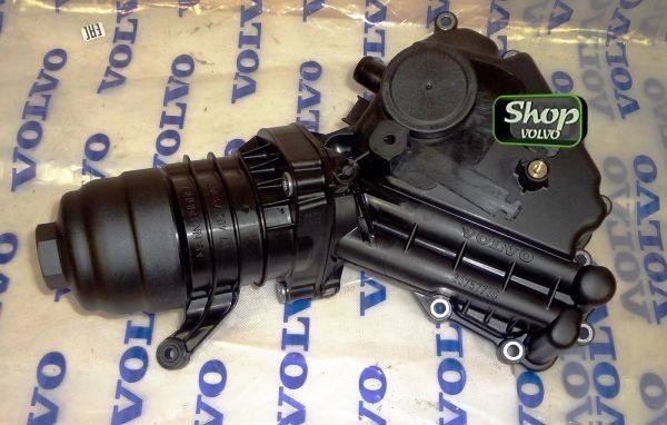 Корпус масляного фильтра в сборе для Вольво S40 II, S60 II, S80 II, XC70 II, XC60 \\ DSL \\ VOLVO Original 30757730