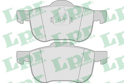 Тормозные колодки передние VOLVO S60, S80, V70 II, XC70 16" \\ LPR 05P704