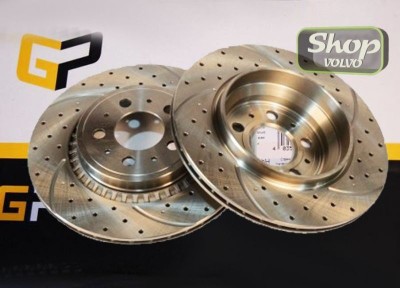 Тормозной диск задний вентилируемый электронный тормоз VOLVO S60 II, S80 II, XC70 II, XC60 \\ GP-German Parts VO30769060SE