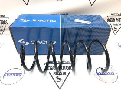 Пружина подвески передняя S60 (-09), S80 (-06), V70 (00-08), V70 XC (01-) / XC70 (-07) \\ маркер 5A, 11 \\ SACHS 998360