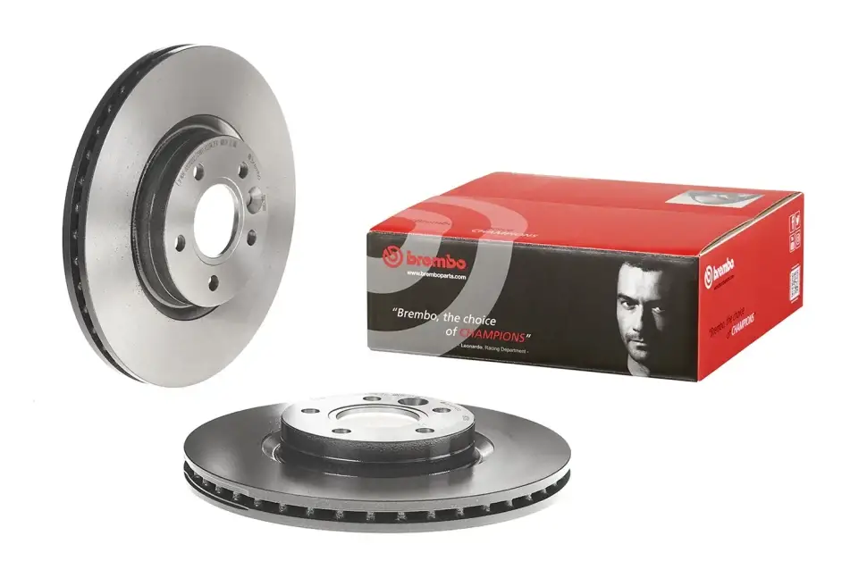 Диск тормозной передний V40 13- V40CC 16" 300mm PVT окрашенный \\ BREMBO 09.C138.11