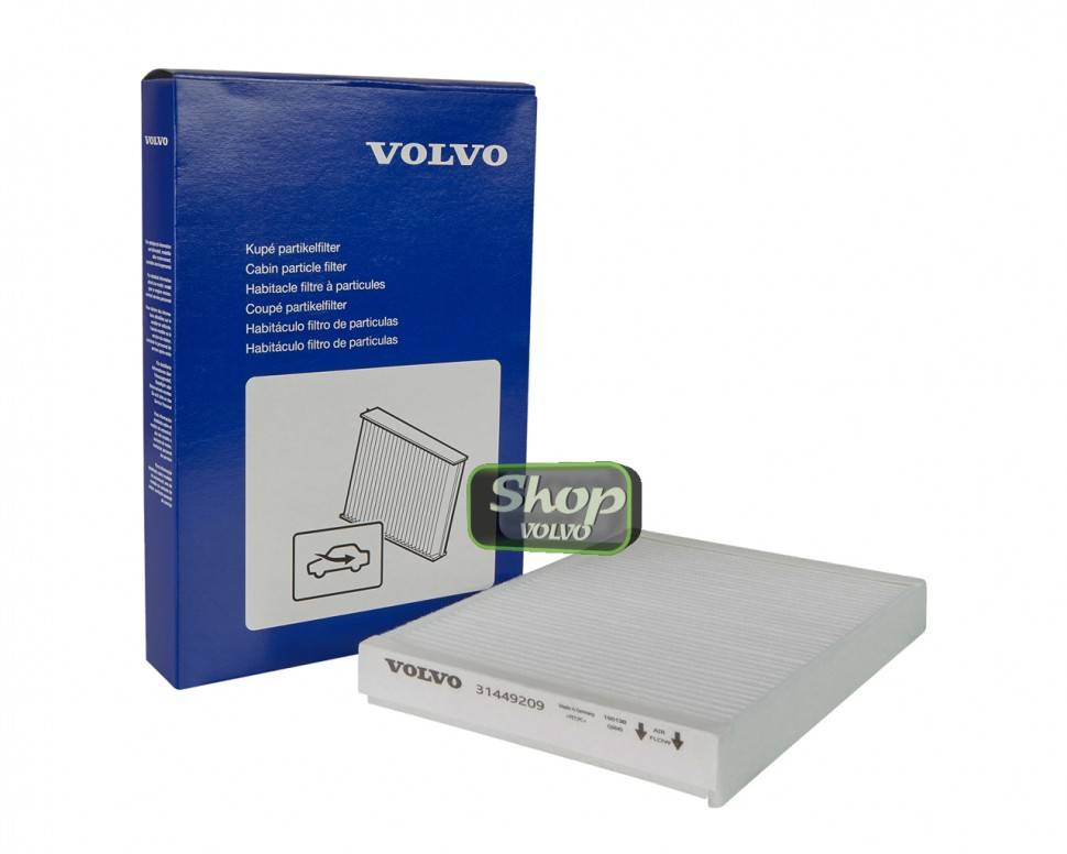 Фильтр салона экологический VOLVO S80 II, V70 III, XC70 II, XC60, S60 II \\ с 2008 г.в. \\ VOLVO (Original) 31449209