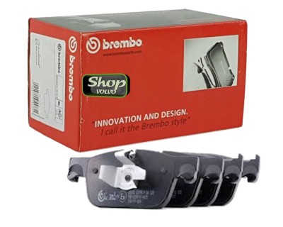 Колодки тормозные передние VOLVO S90 II, V90 II, XC60 II \\ 17 дюймов \\ BREMBO P86028