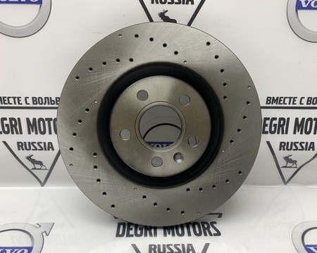 Диск тормозной передний 17" спорт VOLVO V90 cross country, S90, V90 \\ GParts VO31665446SE