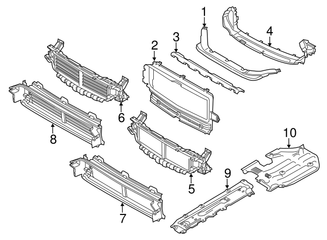 Air guide \\ VOLVO Original 31425368