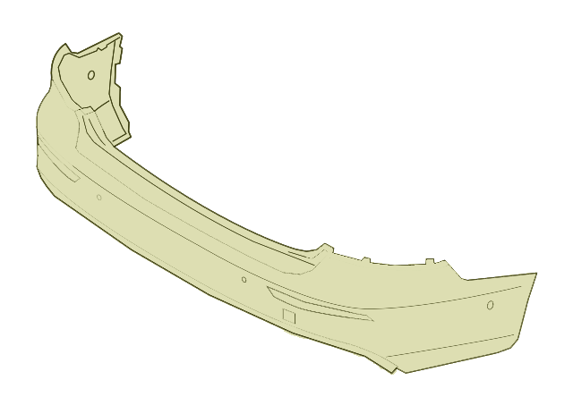 Bumper cover \\ VOLVO Original 39796513