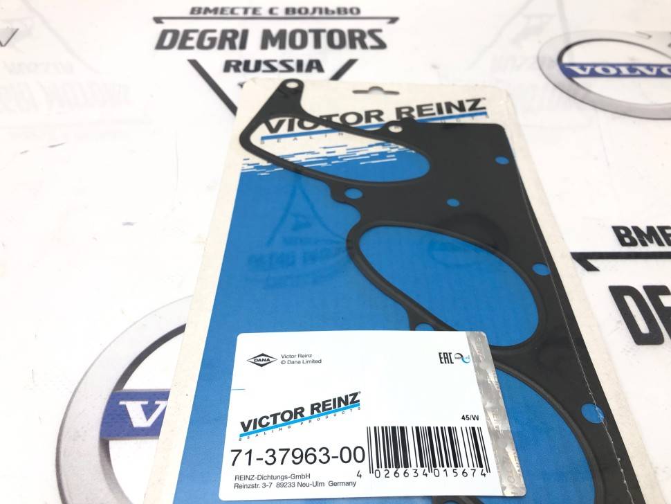 Прокладка впускного коллектора правая Volvo S80 II, XC90 \\ VICTOR REINZ 71-37963-00 (задн.)