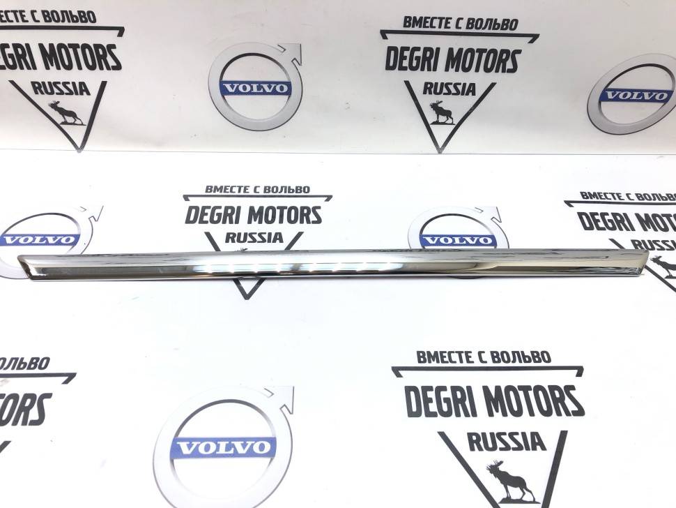 Молдинга двери задней левой (нижний хром) Вольво S80 II, S80L \\ VOLVO Original 30766947