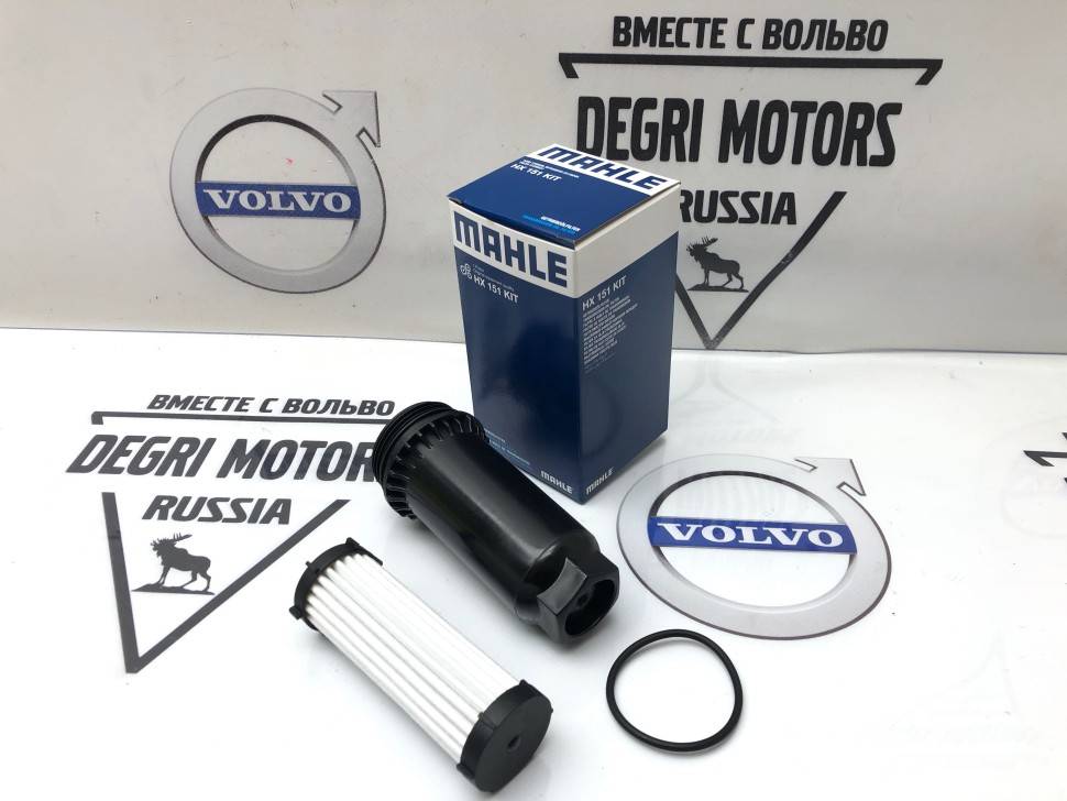Элемент фильтрующий АКПП гидравлический VOLVO S60 II, V70 III, V40 II, V40 CC, V60 \\ MAHLE HX 151KIT