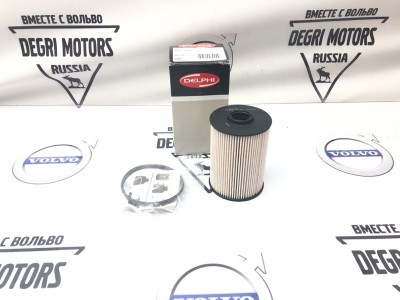 Фильтр топливный для дизеля Вольво S60 II, S80 II, XC60, XC70II \\ D5204xx D5244xx \\ DELPHI HDF612