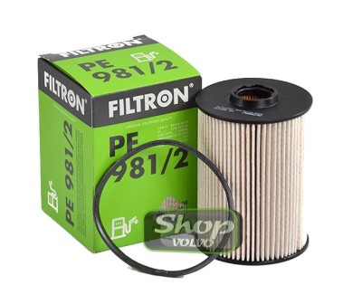 Фильтр топливный для дизеля Вольво S60 II, S80 II, XC60, XC70II \\ D5204xx D5244xx \\ FILTRON PE981/2