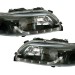 Комплект тюнингованных фар LED VOLVO S60,V70,XC70 \\ черные \\ Pro-Parts (Швеция)