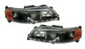 Комплект тюнингованных фар LED VOLVO S60,V70,XC70 \\ черные \\ Pro-Parts (Швеция)