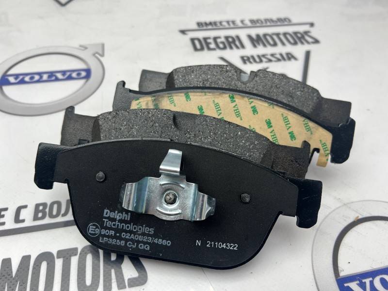 Колодки тормозные передние комплект XC90 II, XC60 II \\ 19&quot; 18&quot; дюймов \\ Delphi LP3256