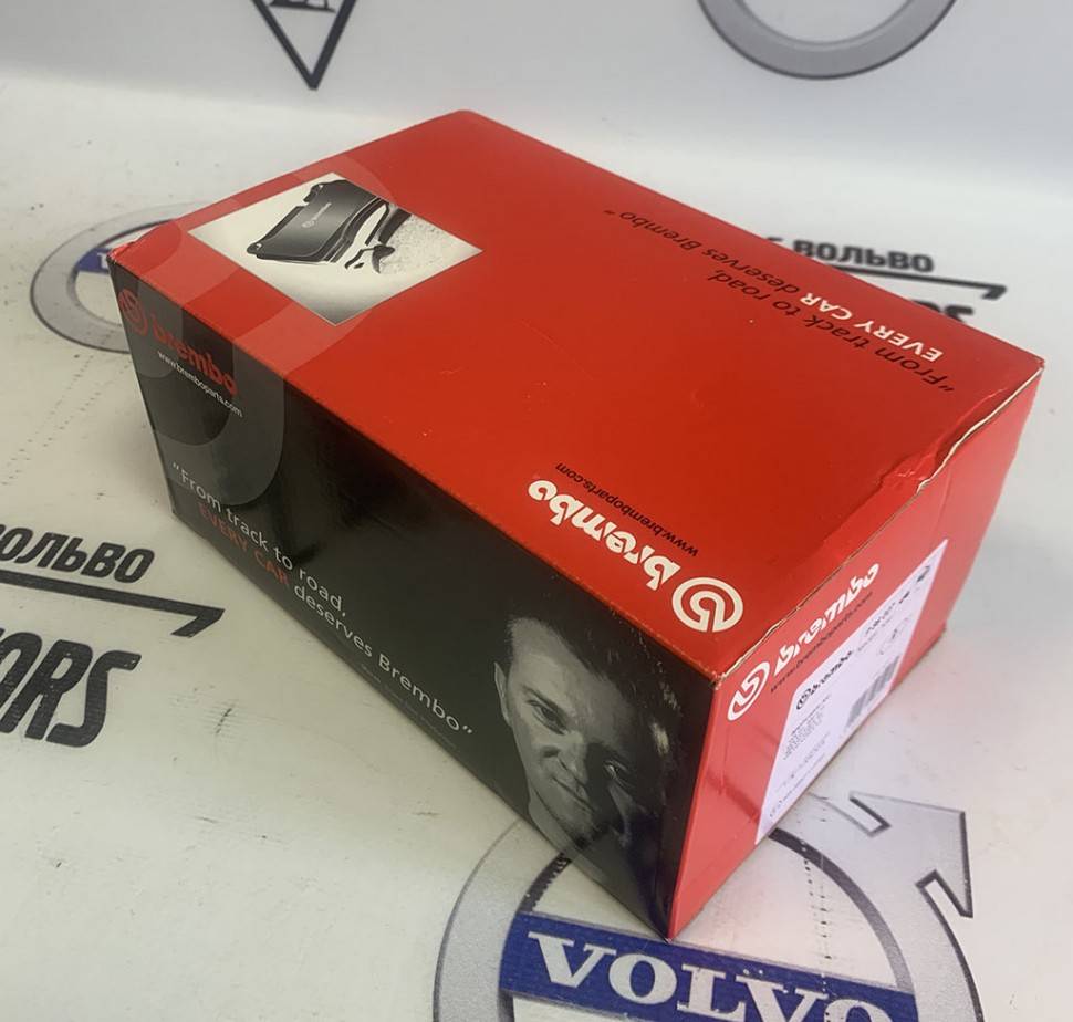 Колодки тормозные передние комплект Вольво XC90 II, XC60 II \\ 19&quot;. 18&quot; дюймов \\ BREMBO P86027