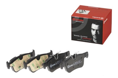 Тормозные колодки задние Вольво S60 III, S90 II, XC60 II \\ 16 дюймов \\ BREMBO P86030