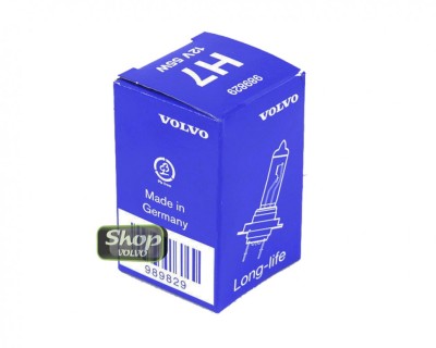 Лампа накаливания ближнего света H7 55W \\ VOLVO (Original) 989829