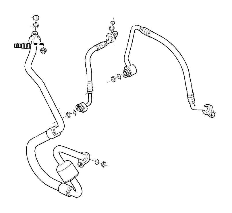 Уплотнительное кольцо трубки кондиционера S40 II, S60 II, S80 II, XC60, XC70 II, XC90 \\ VOLVO Original 988839