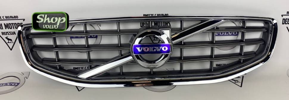 Решетка радиатора Вольво S60 II \\ для России с 2010 года \\ SWParts SW31386987