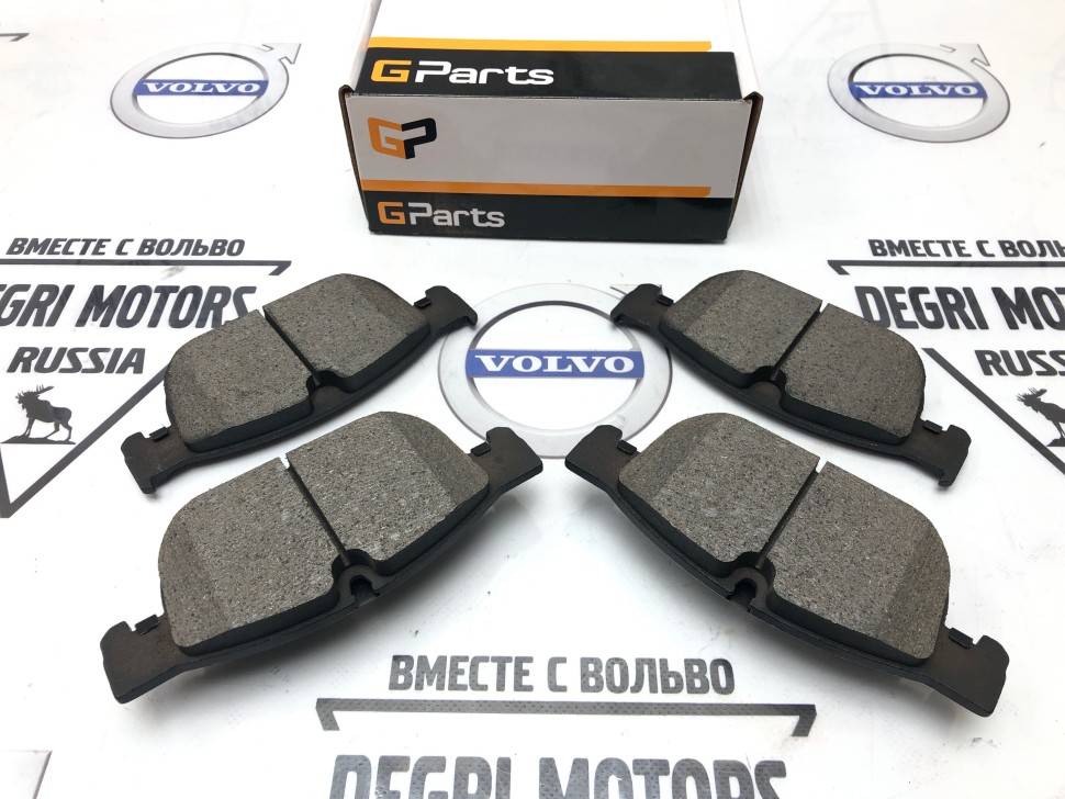 Колодки тормозные передние Вольво XC90 II, XC60 II \\ 19&quot;, 18&quot; дюймов \\ GParts VO31665288