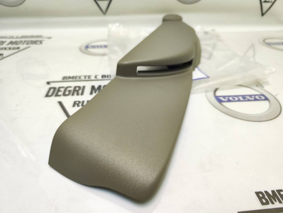 Боковая крышка переднего правого сиденья бежевая \\ под мех. управление \\ VOLVO Original 39996517