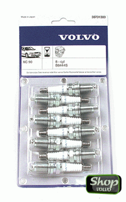 Комплект свечей зажигания 8 цилиндров VOLVO S80 II, XC60, ХС90 \\ B8444S \\ VOLVO (Original) 30731383