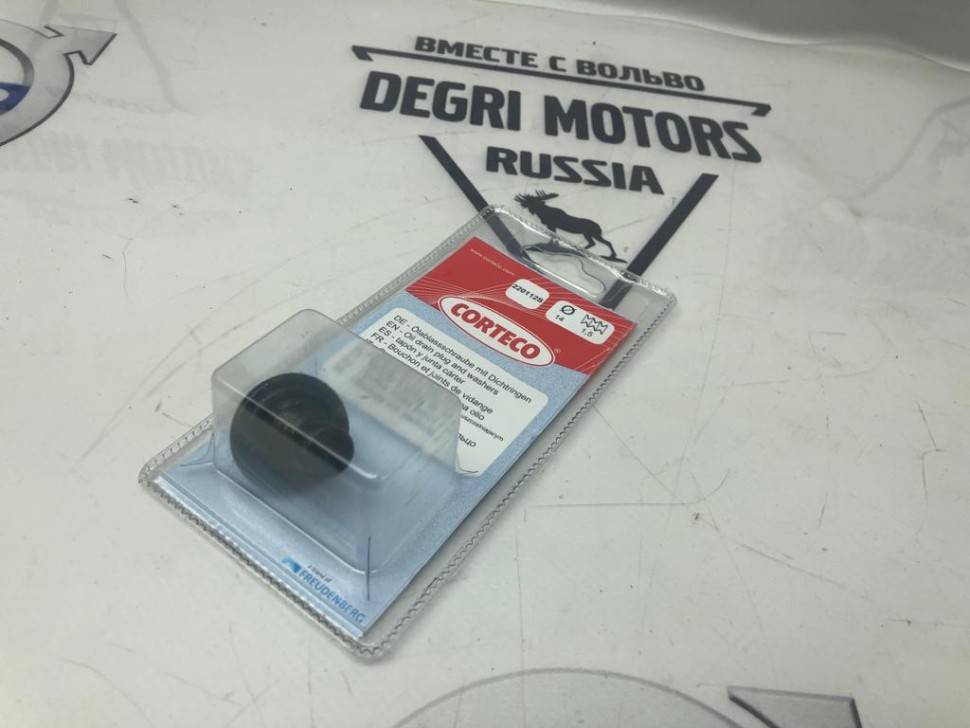Пробка поддона ДВС VOLVO S60 II, S80 II, S40 II, V60, V70 III \\ CORTECO 220112S
